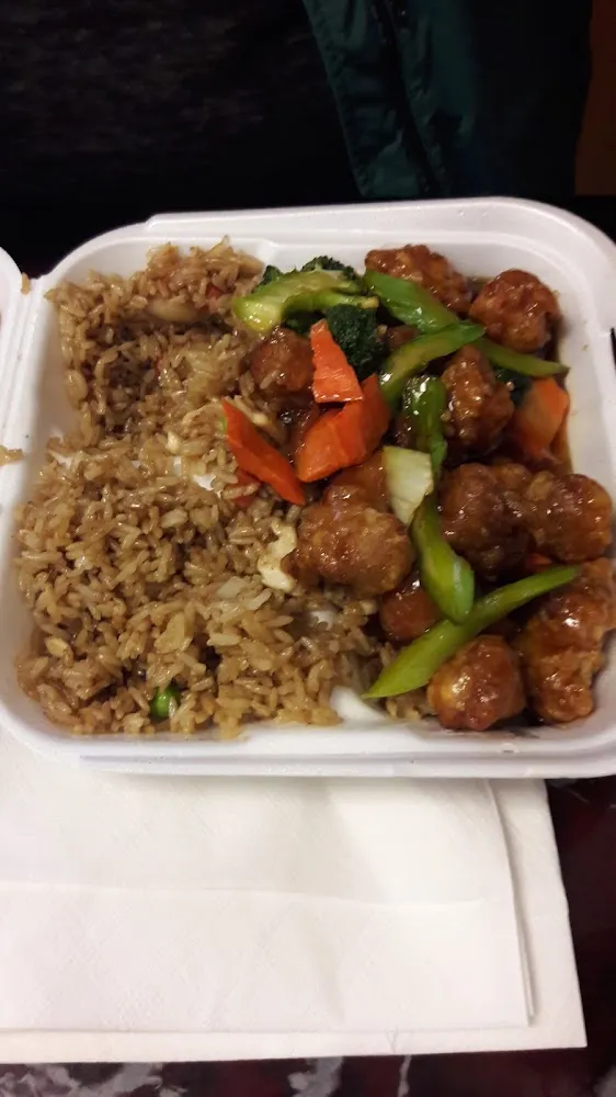 General Tao's Chicken Changed to Chicken Fried Rice